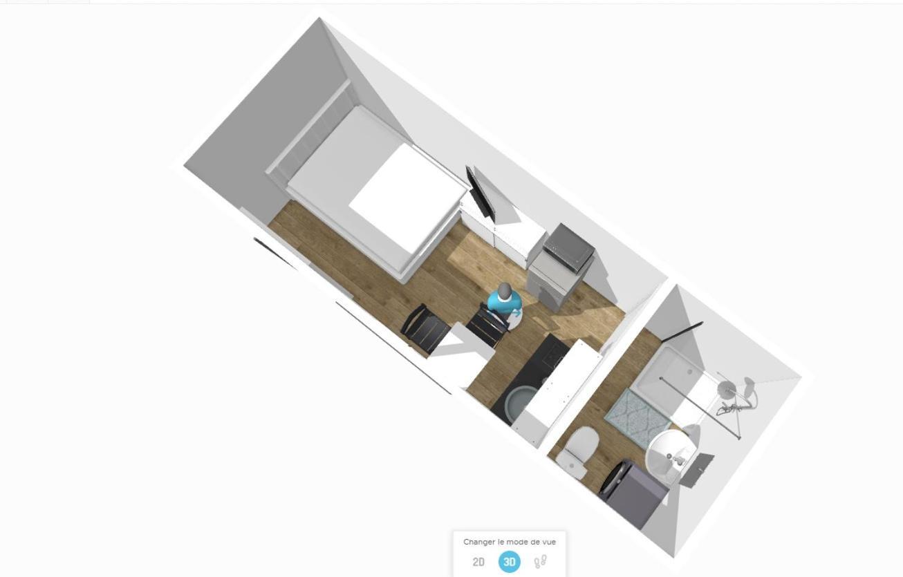 # Le 6 # Joli Petit Studio ! Centre Ville Au Calme Mulhouse Dış mekan fotoğraf